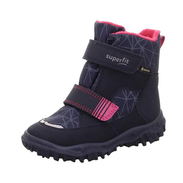 Superfit Mädchen HUSKY Boot, Schneestiefel, BLAU/ROSA 8020, 42 im Sale
